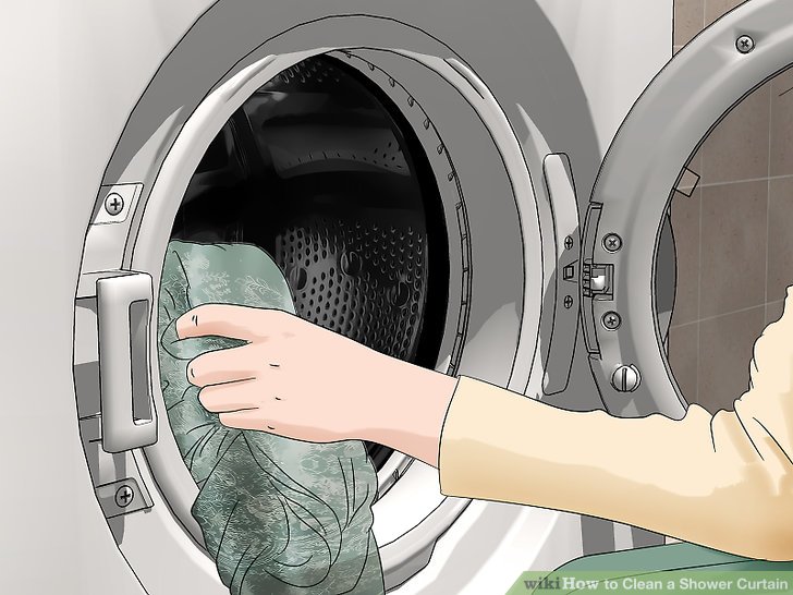 How to clean shower curtain